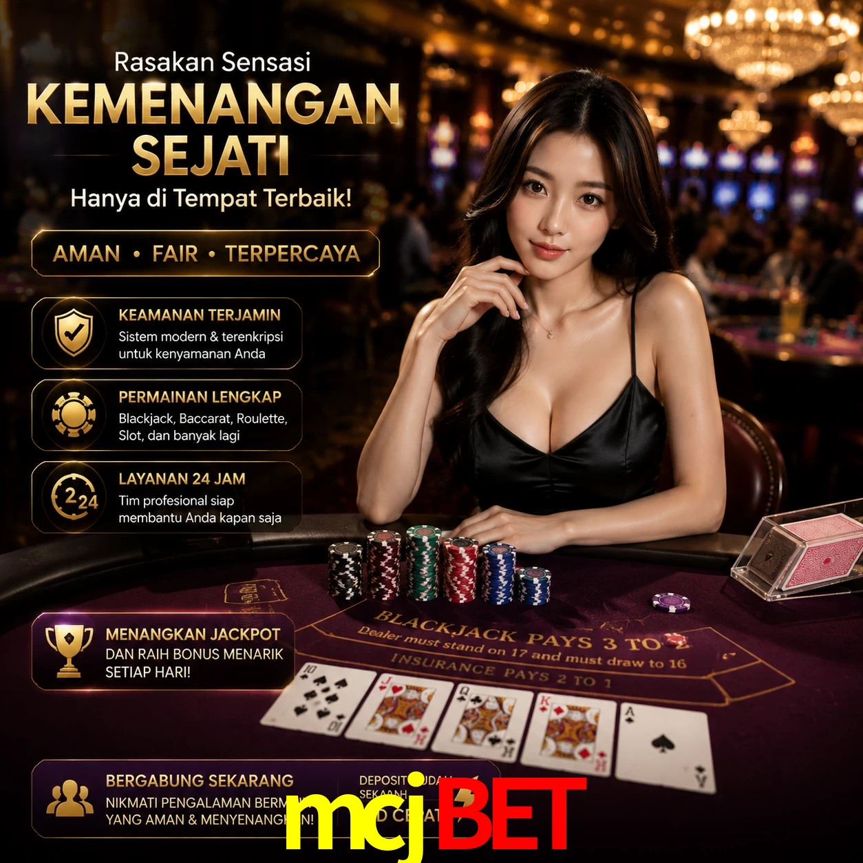 Bônus exclusivos membros VIP mcjbet